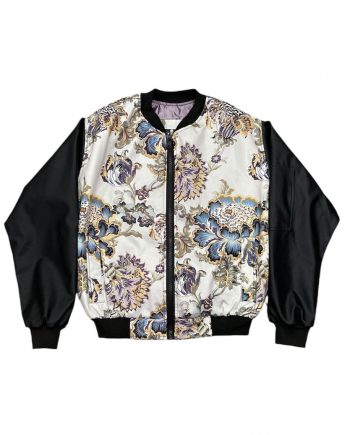 Satin Bomber Jacket