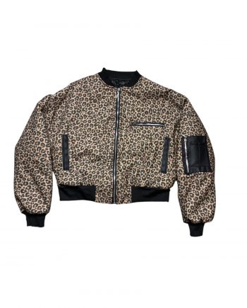 Classic Bomber Animal Print